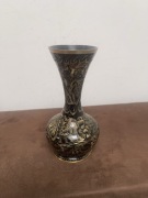 Orientalny Wazon Dekoracyjny z Mosiądzu