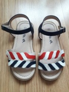 Sandały letnie ze skóry firmy 5 10 15 rozmiar 28