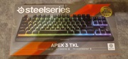 SteelSeries Apex 3 TKL – NOWA | RGB | IP32 | Whisper Quiet | FR