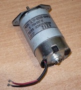 Silnik z amortyzatorem-DC 24V/0,9A/5000 obr/min.