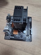 Płyta główna h-110 z procesorami Pentium 4560 i chlodzeniem