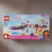 LEGO Koci domek Gabi 10786 Statek i spa Gabi i Syrenkotki