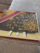 UKŁADANKA LITEROWO CYFROWA ZABAWKA LATA 70 PRL