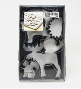 IKEA Drommar foremki do ciastek w kształcie leśnych zwierząt 6 szt. st. BDB