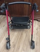 Podpórka rehabilitacyjna 4-kołowa, aluminiowa. PRESTIGE