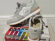 Skechers Sneakersy Goldn Gurl 111/LTGY Szary buty r. 38 damskie