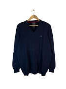 Sweter serek US polo asn granatowy z logiem XXL