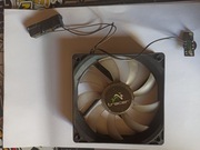 Wentylator 120 mm x 120 mm x 25 mm REGULATORA NAPIĘCIA, 2 USB I LED