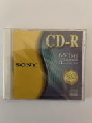 Sony CD-R 650 MB 74 min UNIKAT Kolekcjonerski, Folia