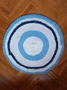 Dywanik ręcznie pleciony 