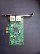 Karta sieciowa dual gigabit 2x1Gbit Pci-ex1 wysoki profil