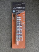 Jufisto Komplet Nasadek E5-E16 Redukcje Torx Na Szynie 9 sztuk