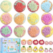 Kule do kąpieli dla dzieci z zabawką w środku* 12 sztuk * Prezent *