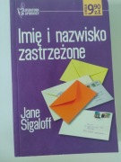 Książka "Imię i nazwisko zastrzeżone" Jane Sigaloff