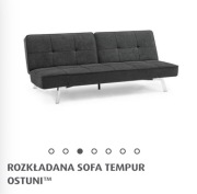 Zestaw TEMPUR Ostuni, kanapa i dwa fotele.