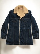 Levi's. Jeans Kurtka Katana Płaszczyk na kożuszku zimowa. Rozm. S.
