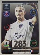 PANINI UEFA CHAMPIONS LEAGUE 2014-2015 ZLATAN IBRAHIMOVIĆ LIMITED EDITION