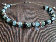 Bransoletka Apatyt+Tygrysie Oko 