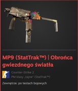 cs 2 skin: MP9 (StatTrak)  Obrońca gwiezdnego światła 