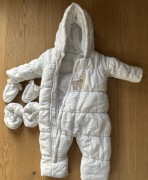 Kombinezon zimowy dzieciecy biały