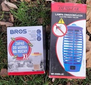 BROS zapas do worka na muchy+Lampa owadobójcza nowe nie używane