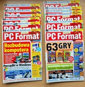 PC FORMAT - kompletny rocznik 2007 z płytami
