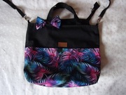 Piękna torba organizer do wózka Gwiazdkowe Czary + zaczepy