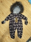 Kombinezon zimowy dla niemowląt motyw BATMAN 