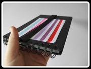 Nowy album do scrappbooking czarny wiązany