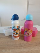 Nowy zestaw śniadaniowy bidon aluminiowy i pudełko Psi Patrol 