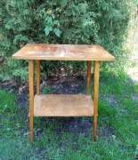 Zabytkowy stolik pod telewizor i radio z lat 50-tych PRL-oryginalny stan