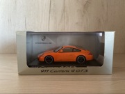 1:43 Porsche 911 997 Carrera 4 GTS Minichamps Dealer Orange WAP0201140C