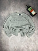 szara bluza champion crewneck logo og swag skate oldschool y2k usa