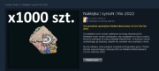 1000 (TYSIĄC) NAKLEJEK SYRSON RIO 2022 CS2 *STEAM*