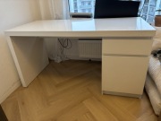 IKEA MALM biurko 140x65 białe