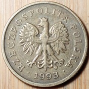 5 groszy 1993 MW (rzadka) 5 gr 1993 MW (XXXIII) 