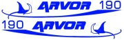 Emblemat, naklejka na łódź ARVOR 