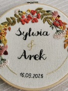 Tamborek ślubny, pamiątka ślubu, podziękowanie 