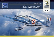 Model 1/72 Arma Hobby 70040 F-6C Mustang expert I wydanie, blaszki