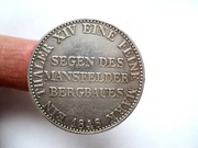 PRUSY: 1 TALAR GÓRNICZY 1848 R - ŁADNY STAN