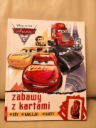 DISNEY AUTA ZABAWY Z KARTAMI GRY NAKLEJKI KARTY