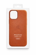 Etui Apple iPhone 12 Mini Saddle Brown MHK93ZM/A Brązowe MagSafe Skórzane