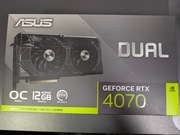 ASUS GeForce RTX 4070 DUAL OC 12GB GDDR6X - bdb sztuka - gwarancja