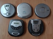 Zestaw DISCMAN'ów odtwarzaczy CD Walkman/Player SONY AKAI DANTAX