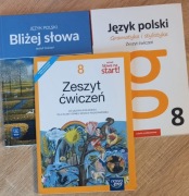 Zeszyt ćwiczeń Język polski klasa 8 - 3 sztuki