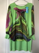 Tunika kolorowa sukienka XL