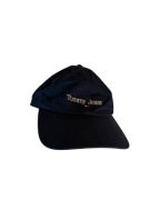 Czapka z daszkiem kaszkiet Tommy jeans granatowa logo