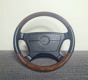 Kierownica drewniana Mercedes W201 W140 W124 R129 AMG