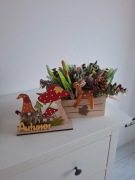 Jesienny box z wrzosami na Dzień Matki 