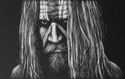 Rob Zombie Obraz ręcznie grawerowany ... Grawer